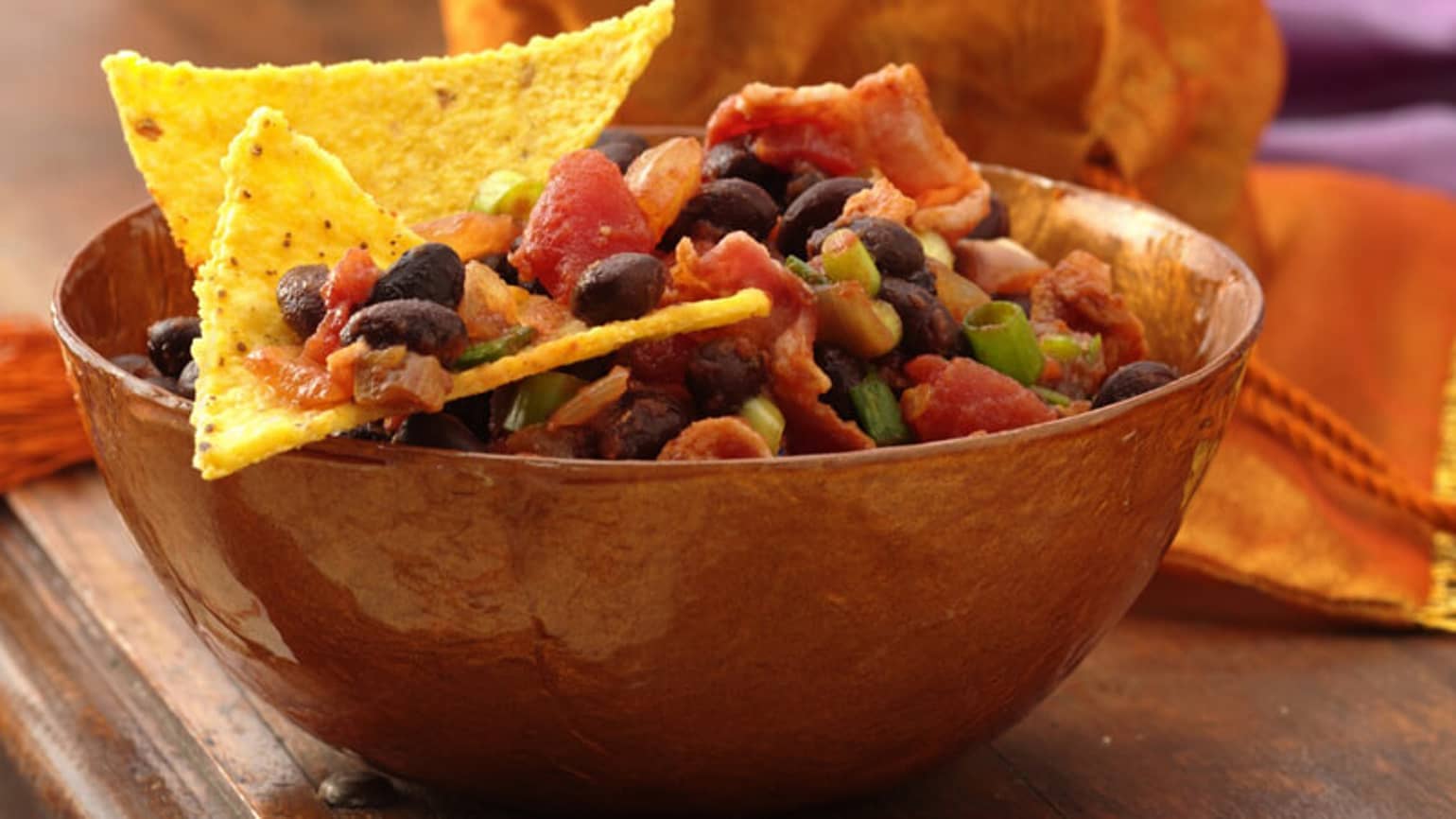 Gluten Free Salsa And Black Bean Dip